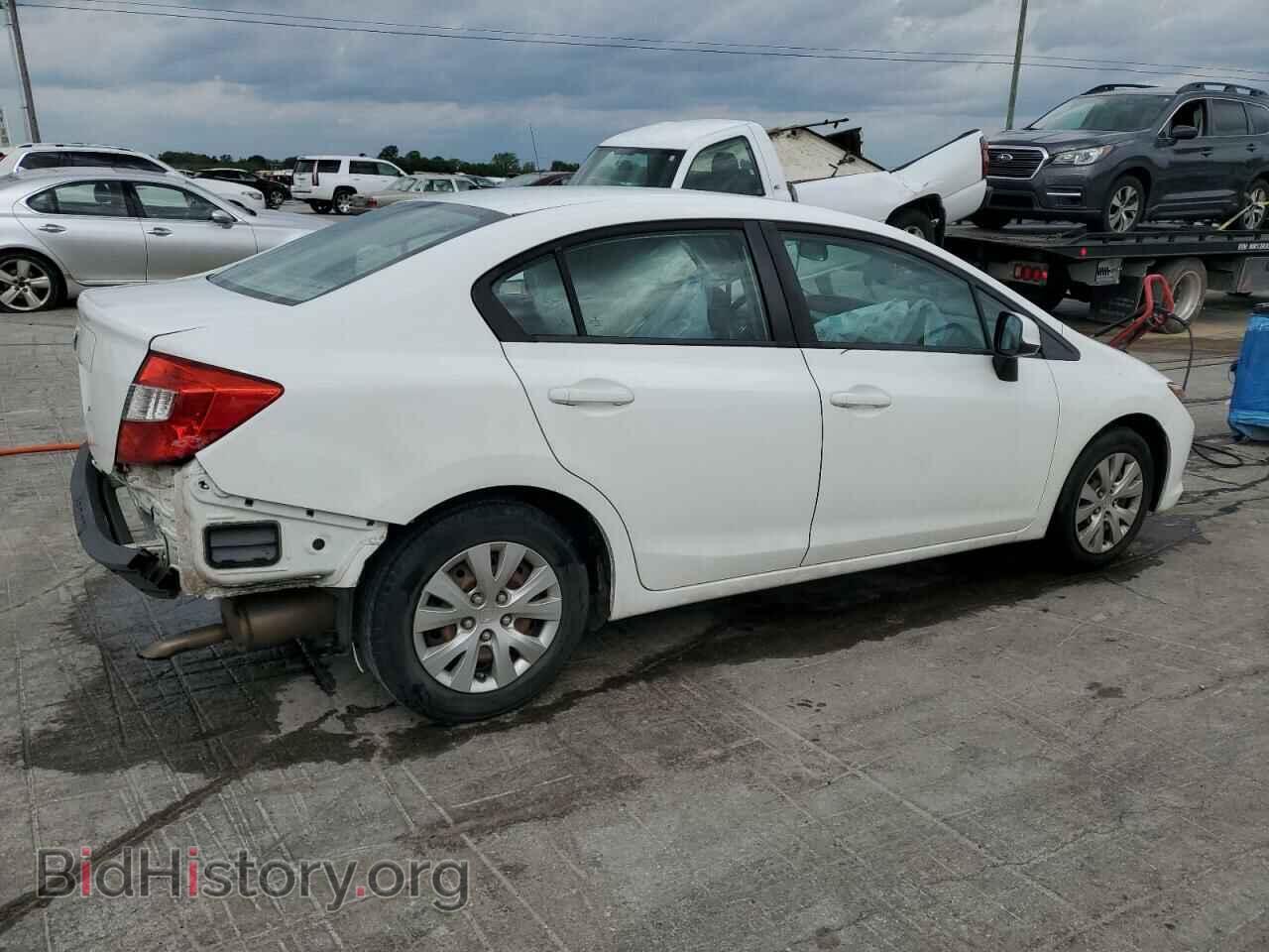 2012 HONDA CIVIC - VIN: 19XFB2F56CE351445 - Фото 3