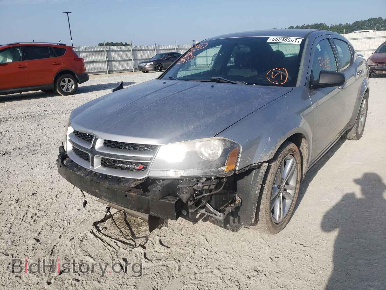 2014 DODGE AVENGER - VIN: 1C3CDZAG4EN108685 - Фото 2