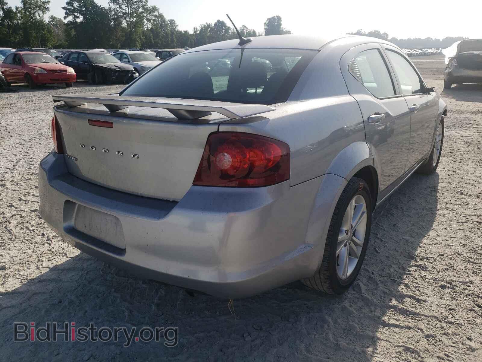 2014 DODGE AVENGER - VIN: 1C3CDZAG4EN108685 - Фото 4