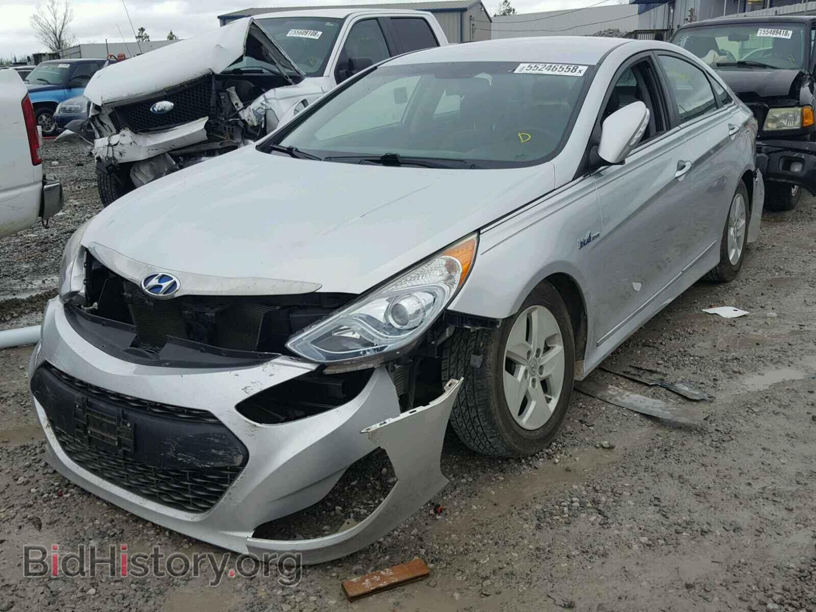 2012 HYUNDAI SONATA - VIN: KMHEC4A46CA027381 - Фото 2
