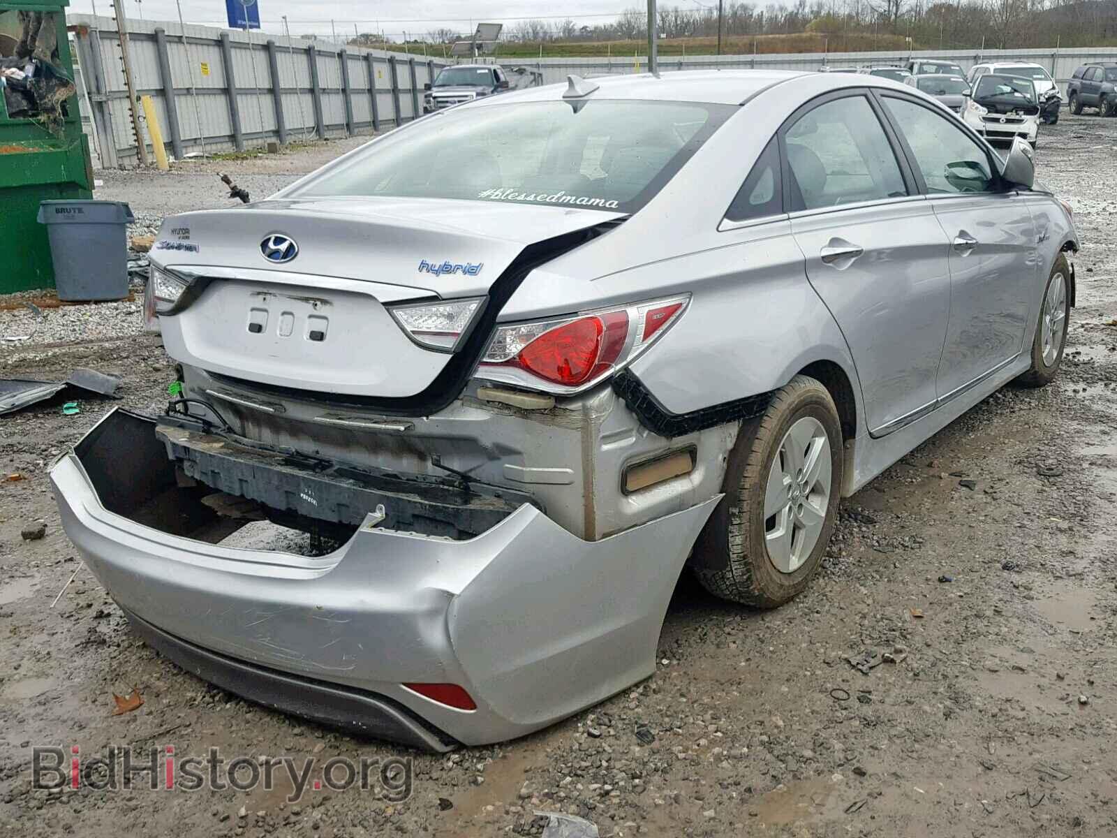 2012 HYUNDAI SONATA - VIN: KMHEC4A46CA027381 - Фото 4