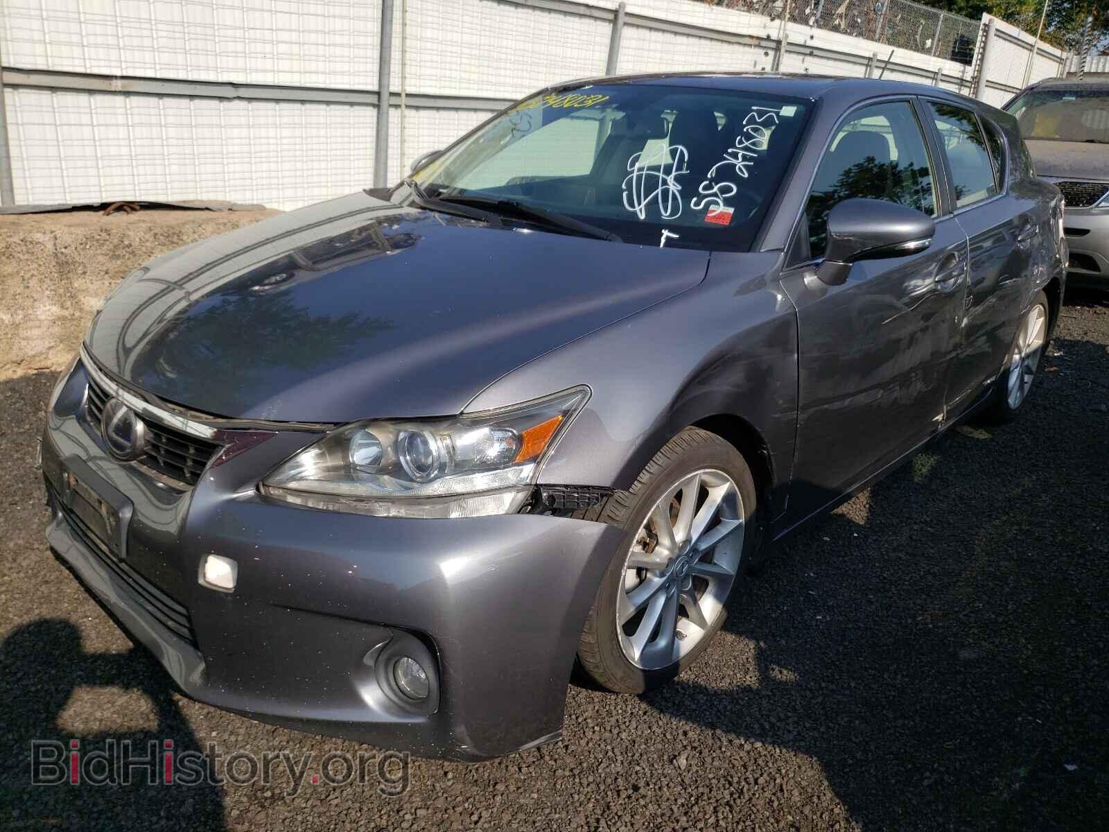 2012 LEXUS CT 200 - VIN: JTHKD5BH7C2107812 - Фото 2