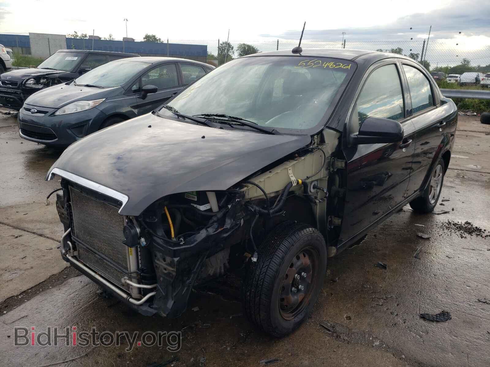 2011 CHEVROLET AVEO - VIN: KL1TD5DE0BB186447 - Фото 2