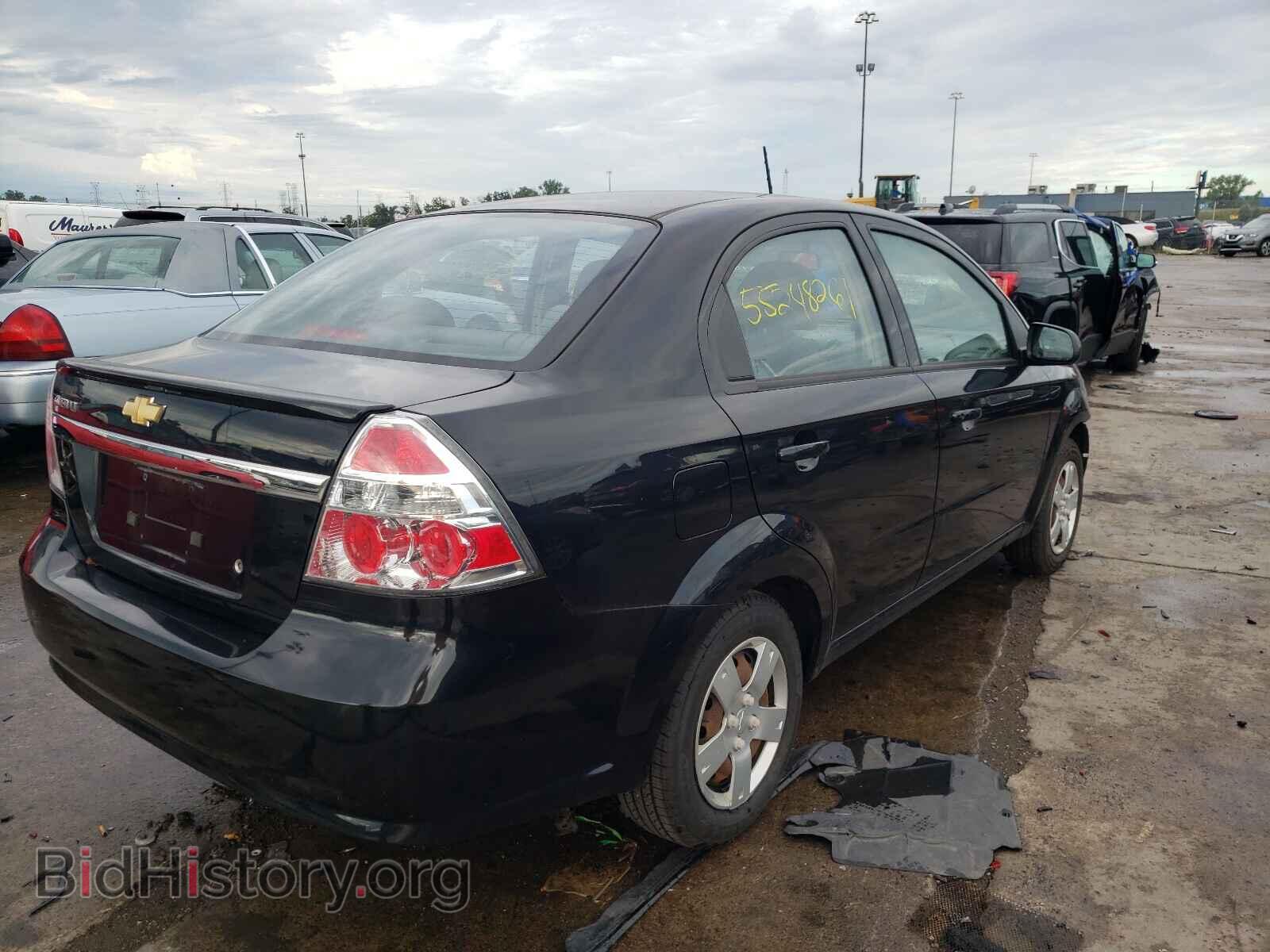 2011 CHEVROLET AVEO - VIN: KL1TD5DE0BB186447 - Фото 4