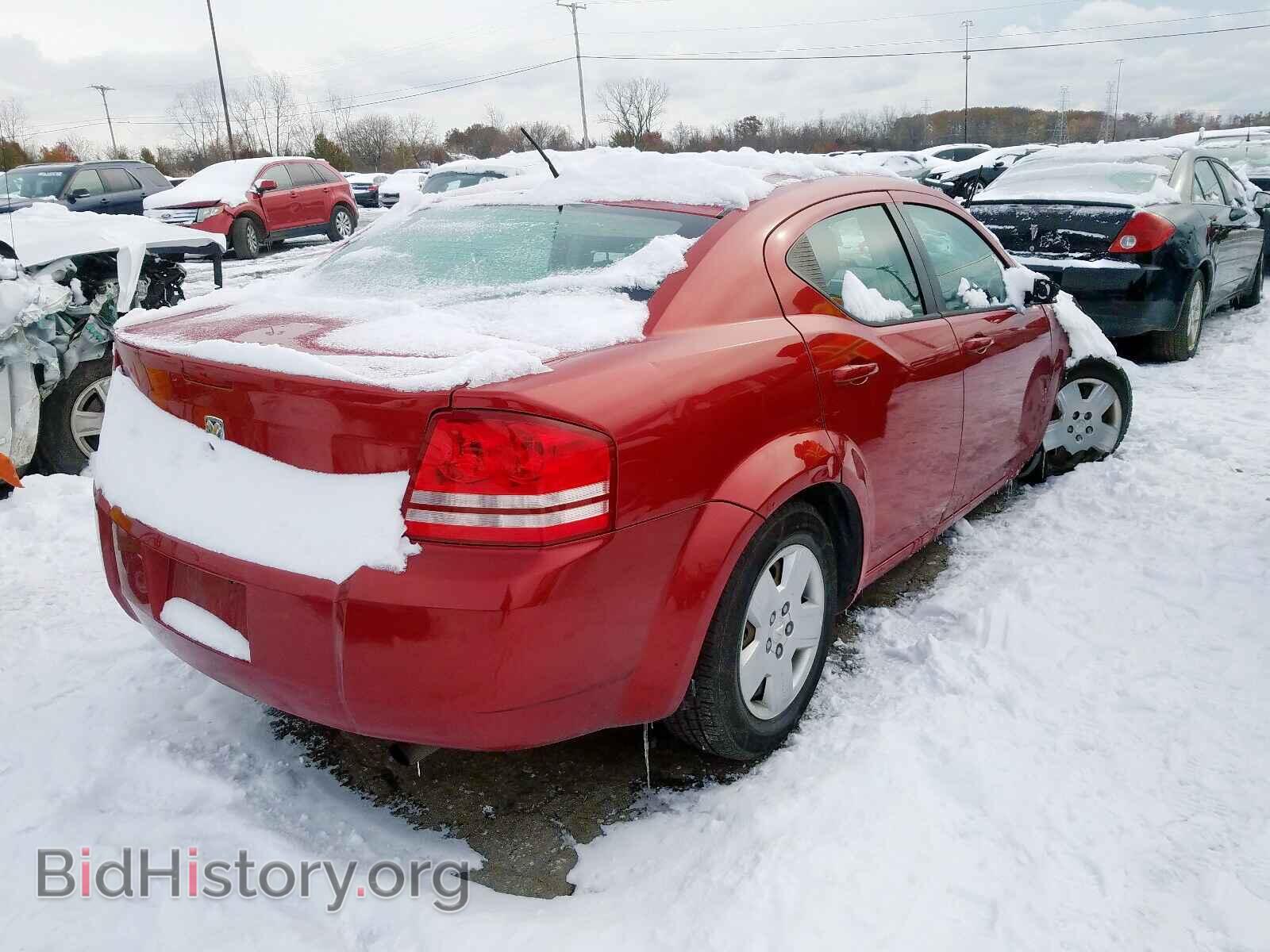2008 DODGE AVENGER - VIN: 1B3LC46K48N236882 - Фото 4