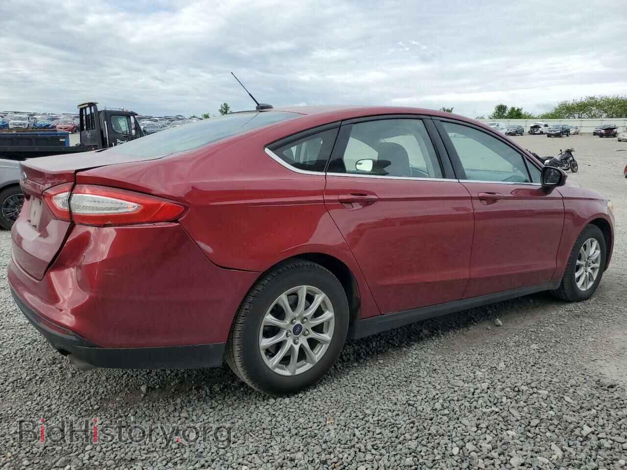 2016 FORD FUSION - VIN: 3FA6P0G76GR274733 - Фото 3