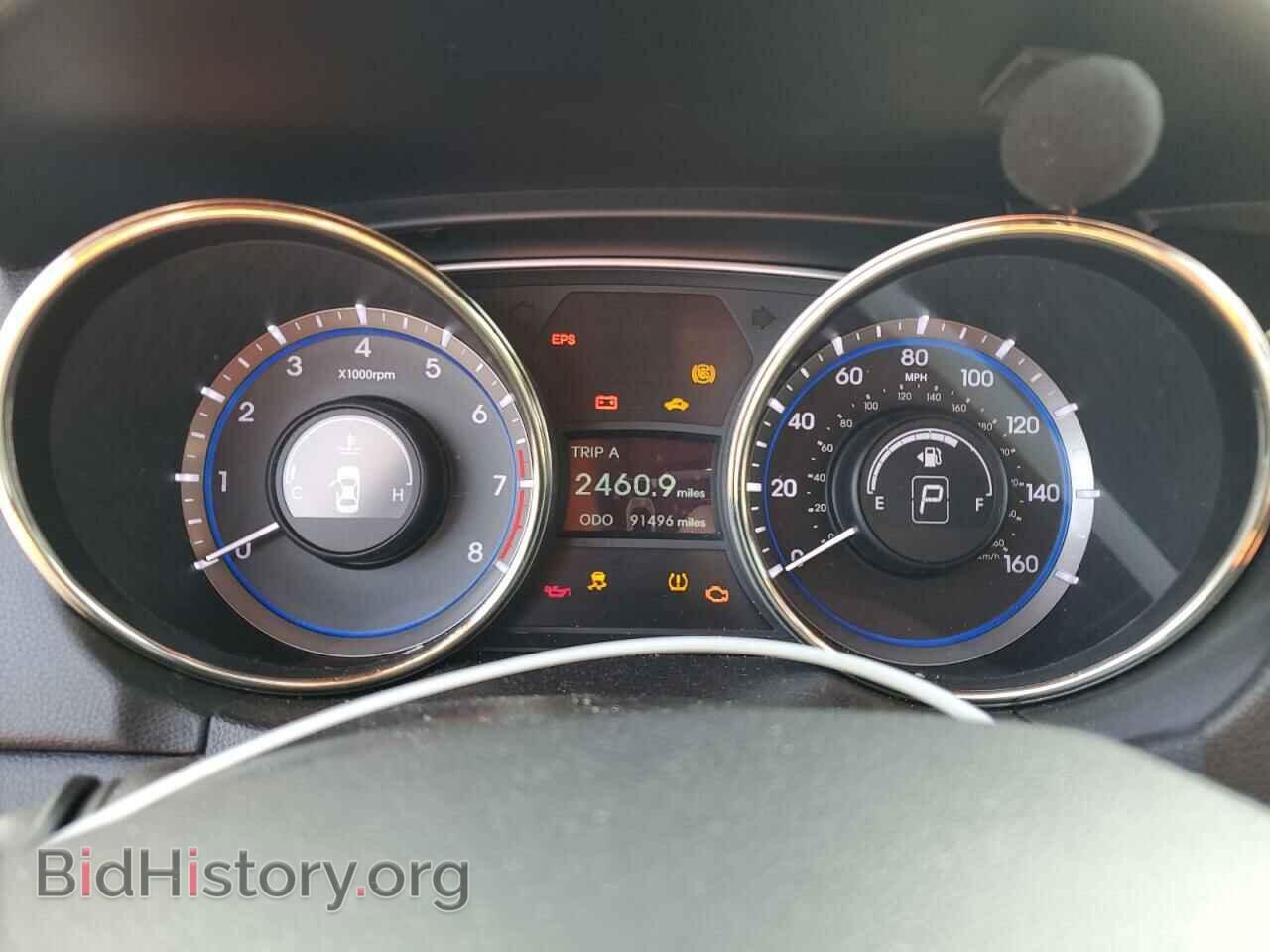 2012 HYUNDAI SONATA - VIN: 5NPEC4AC9CH379357 - Фото 9