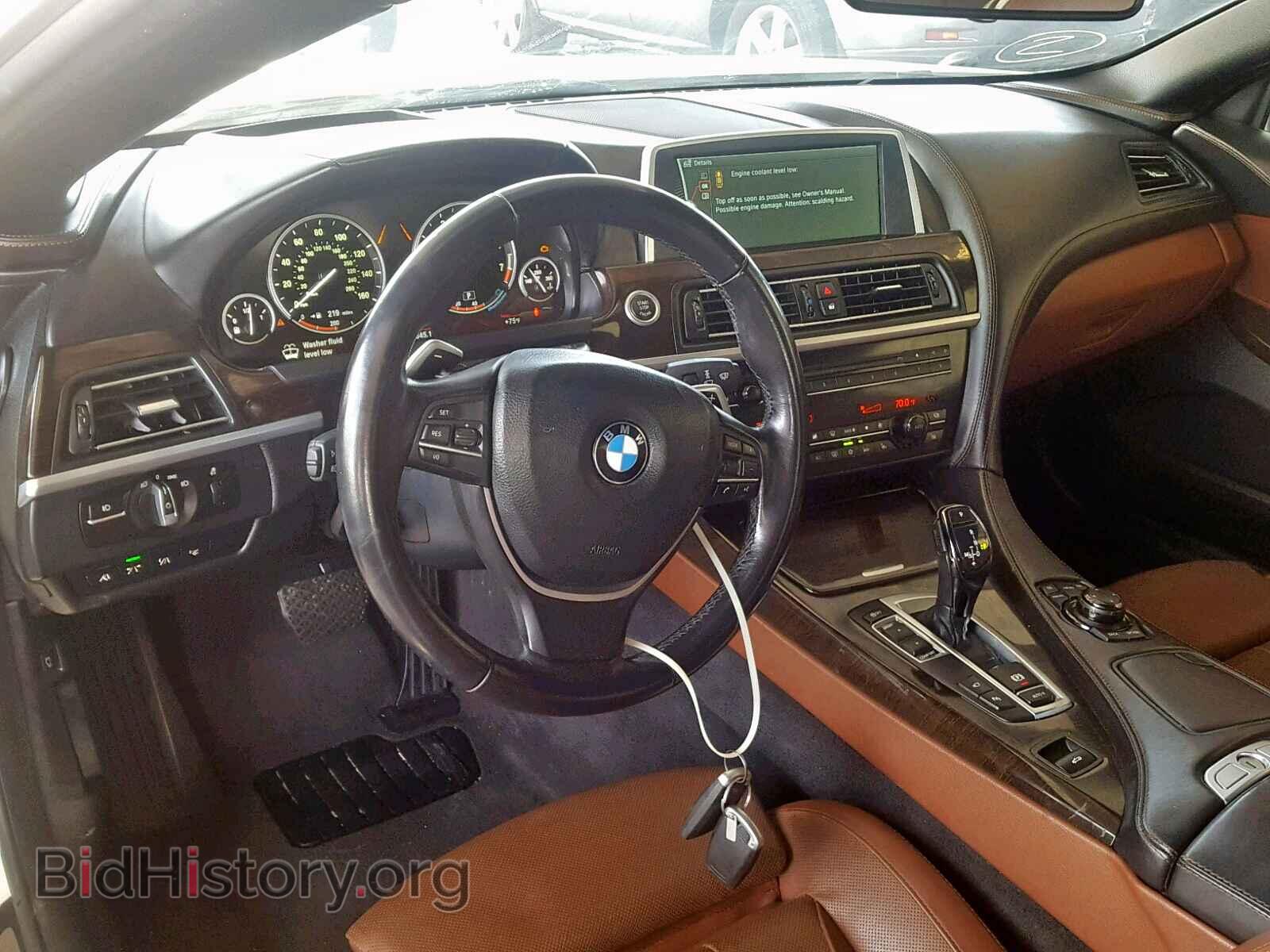 2012 BMW 6 SERIES - VIN: WBALZ3C59CDL70854 - Фото 9