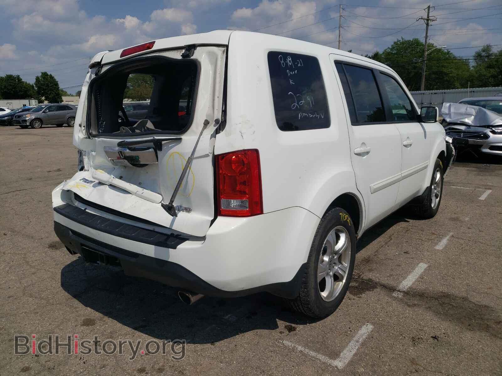 2012 HONDA PILOT - VIN: 5FNYF4H45CB022291 - Фото 4