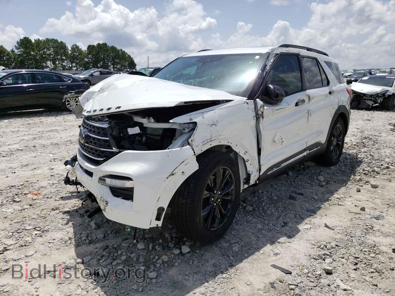 2021 FORD EXPLORER - VIN: 1FMSK7DH2MGA22277 - Фото 2