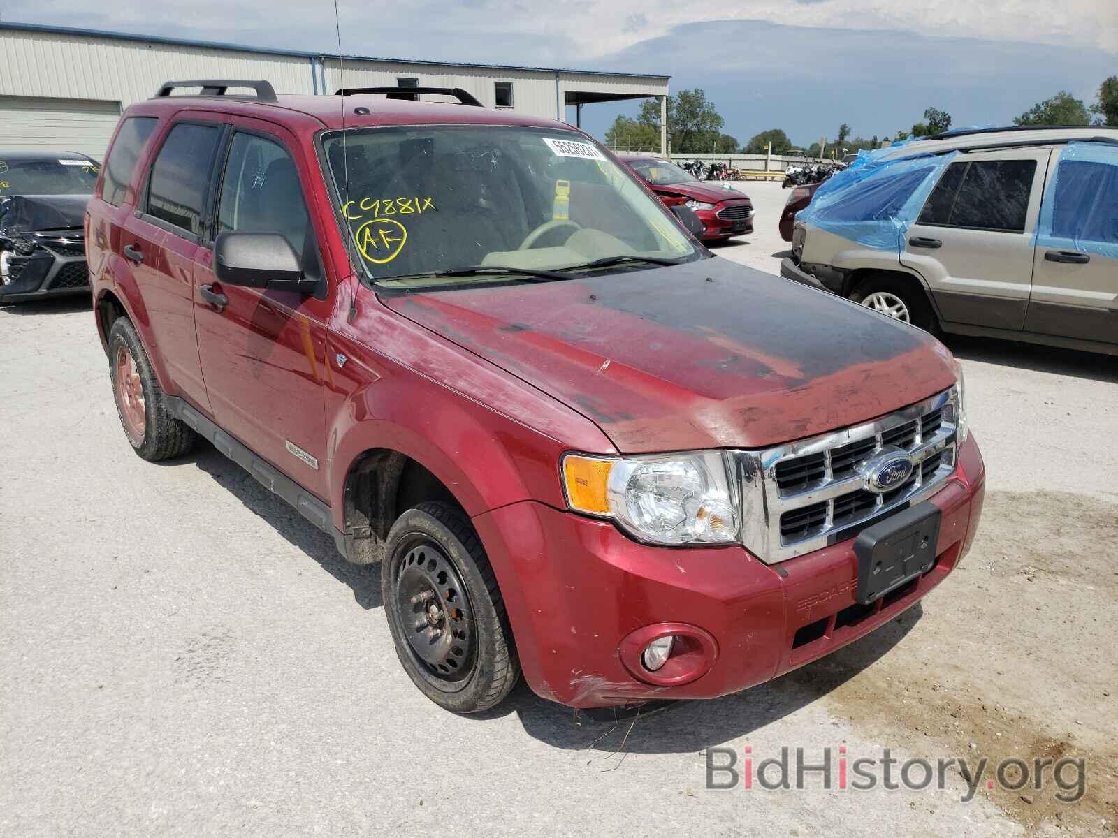 Photo 1FMCU03128KC98813 - FORD ESCAPE 2008