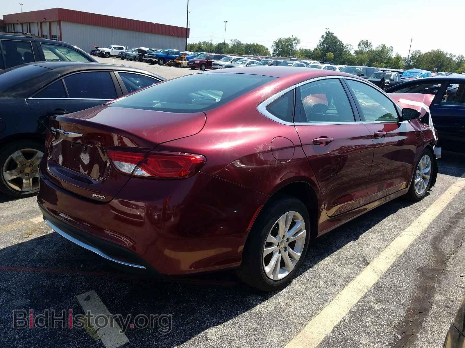 2015 CHRYSLER 200 - VIN: 1C3CCCAB3FN559144 - Фото 4