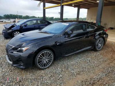2015 Lexus RC, черный — VIN JTHHP5BC7F5002826, Copart
