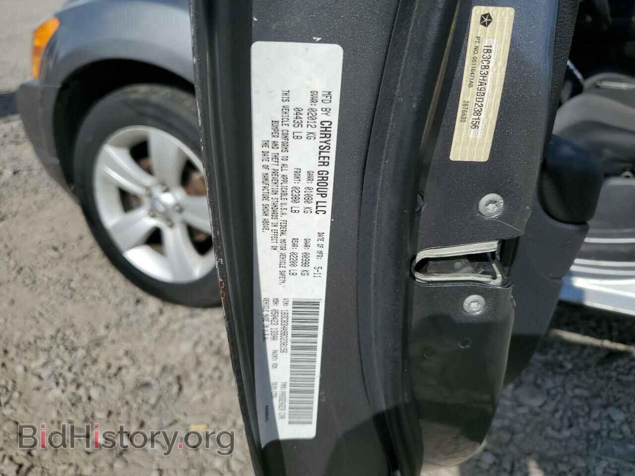 2011 DODGE CALIBER - VIN: 1B3CB3HA9BD238156 - Фото 13