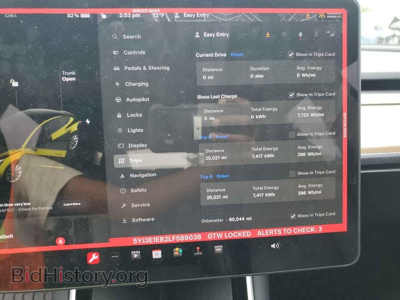 2020 TESLA MODEL 3 - VIN: 5YJ3E1EB2LF589038 - Фото 9