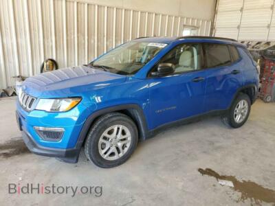 2017 Jeep COMPASS Sport, синий — VIN 3C4NJCAB2HT658275, Copart