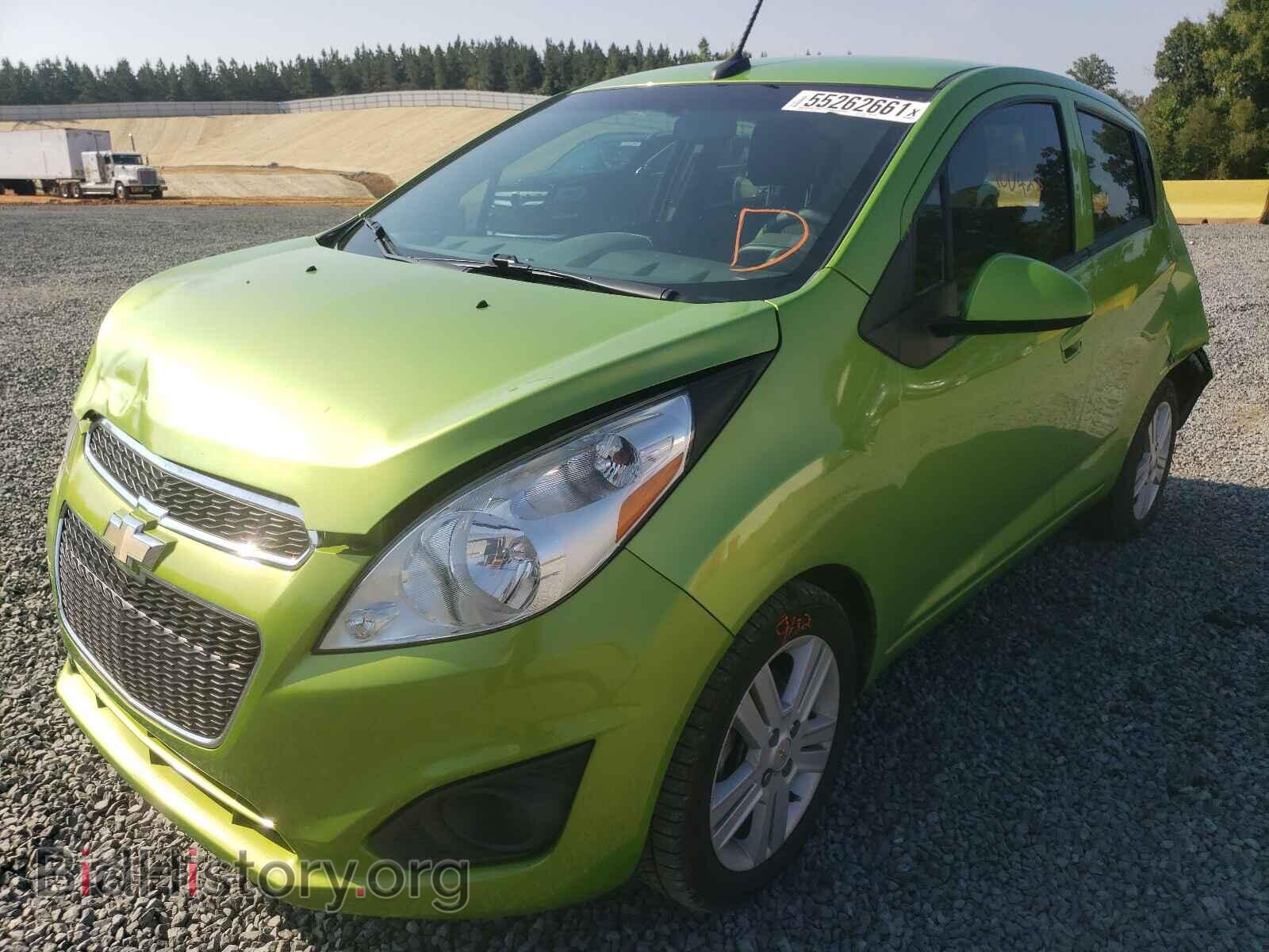 2014 CHEVROLET SPARK - VIN: KL8CD6S97EC573539 - Фото 2