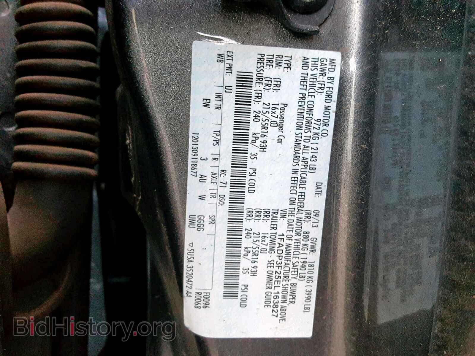 2014 FORD FOCUS - VIN: 1FADP3F25EL163827 - Photo 10