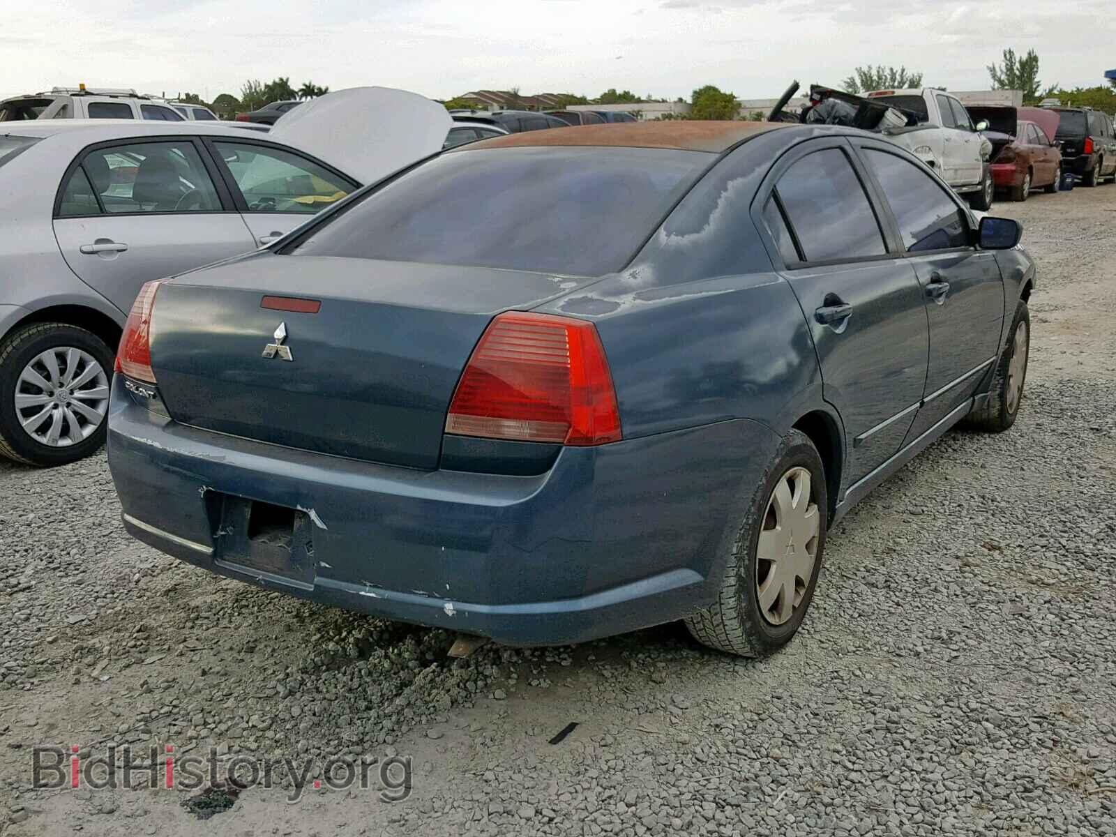 2004 MITSUBISHI GALANT - VIN: 4A3AB36F64E082222 - Фото 4