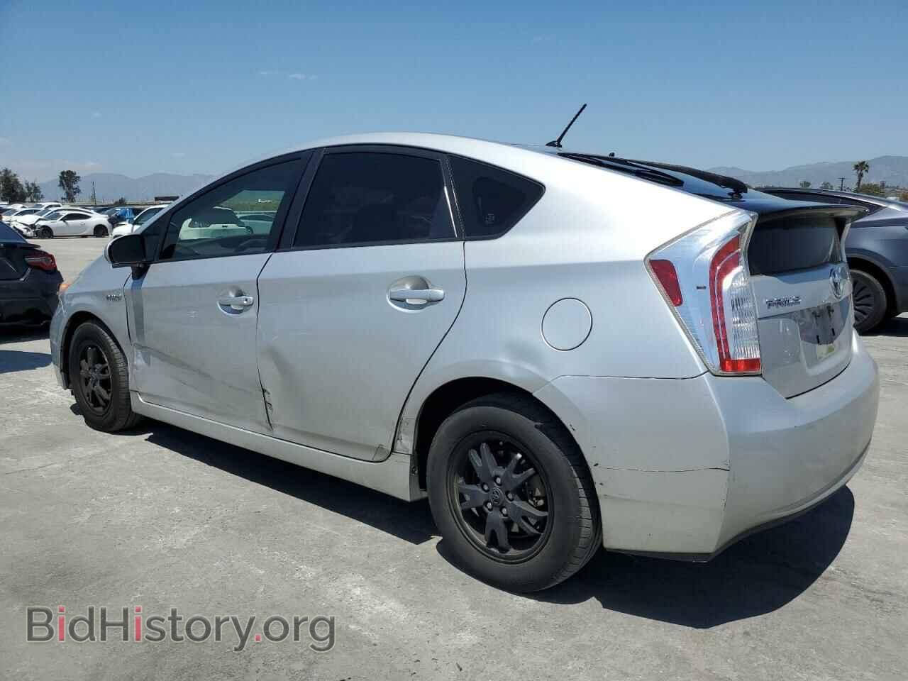 2014 TOYOTA PRIUS - VIN: JTDKN3DU1E0367280 - Фото 2