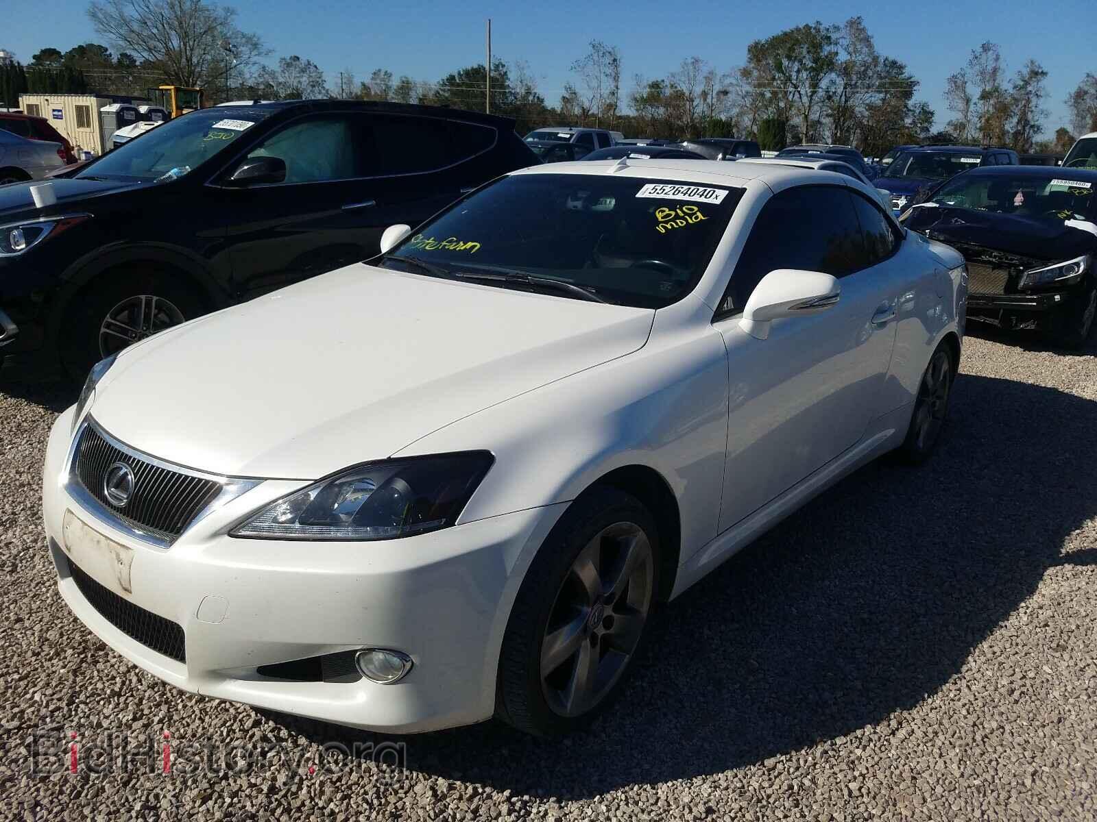 2010 LEXUS IS - VIN: JTHFF2C29A2508134 - Фото 2