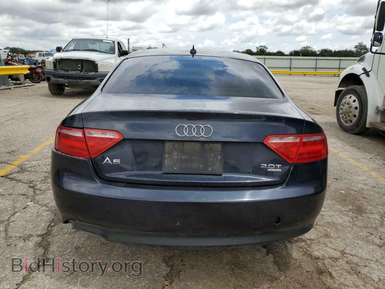 2012 AUDI A5 - VIN: WAUCFAFR5CA002474 - Фото 6