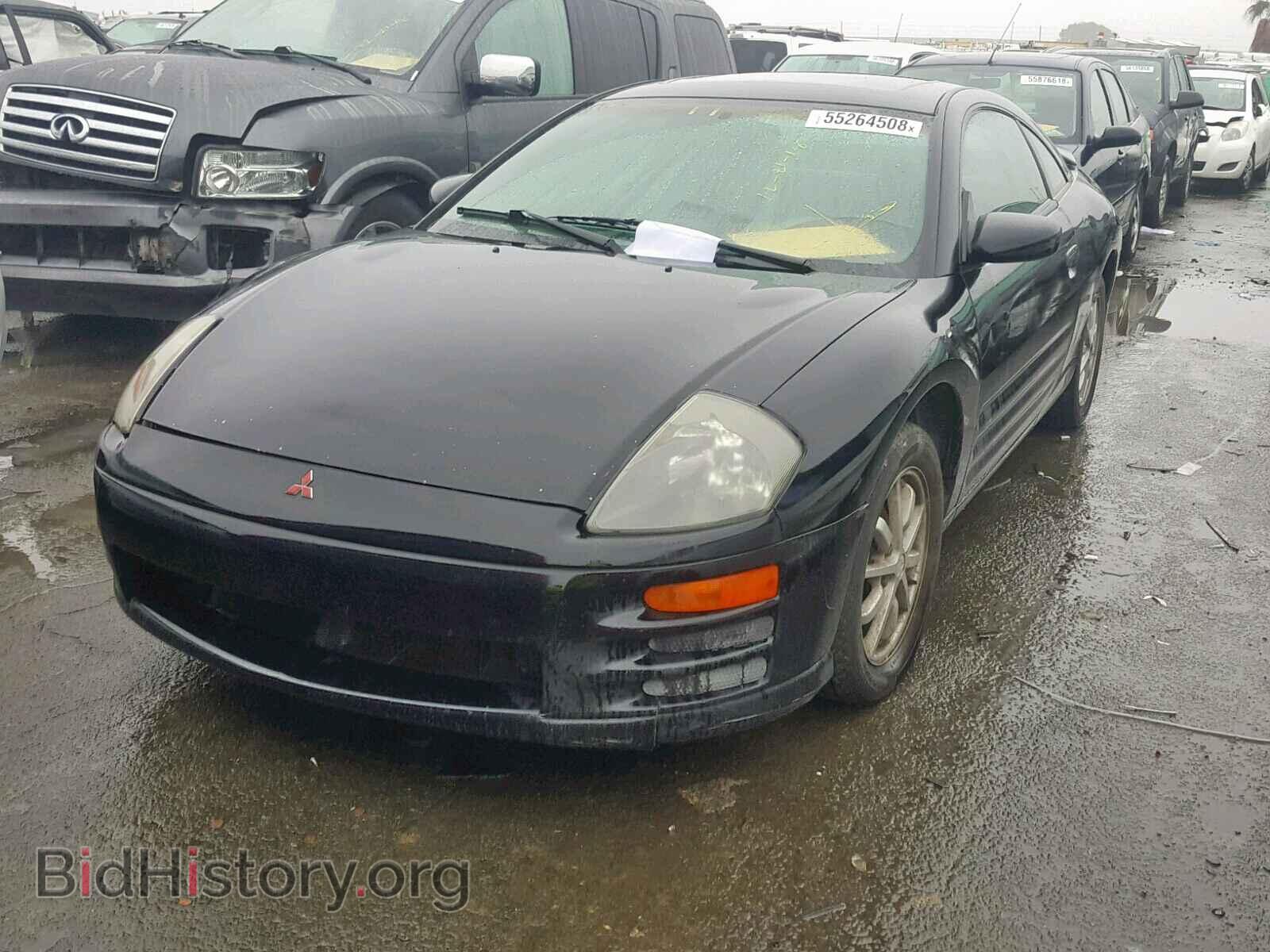 2001 MITSUBISHI ECLIPSE - VIN: 4A3AC44G71E213474 - Фото 2