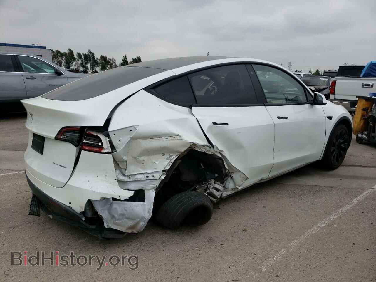 2020 TESLA MODEL Y - VIN: 5YJYGDEE6LF059716 - Фото 3