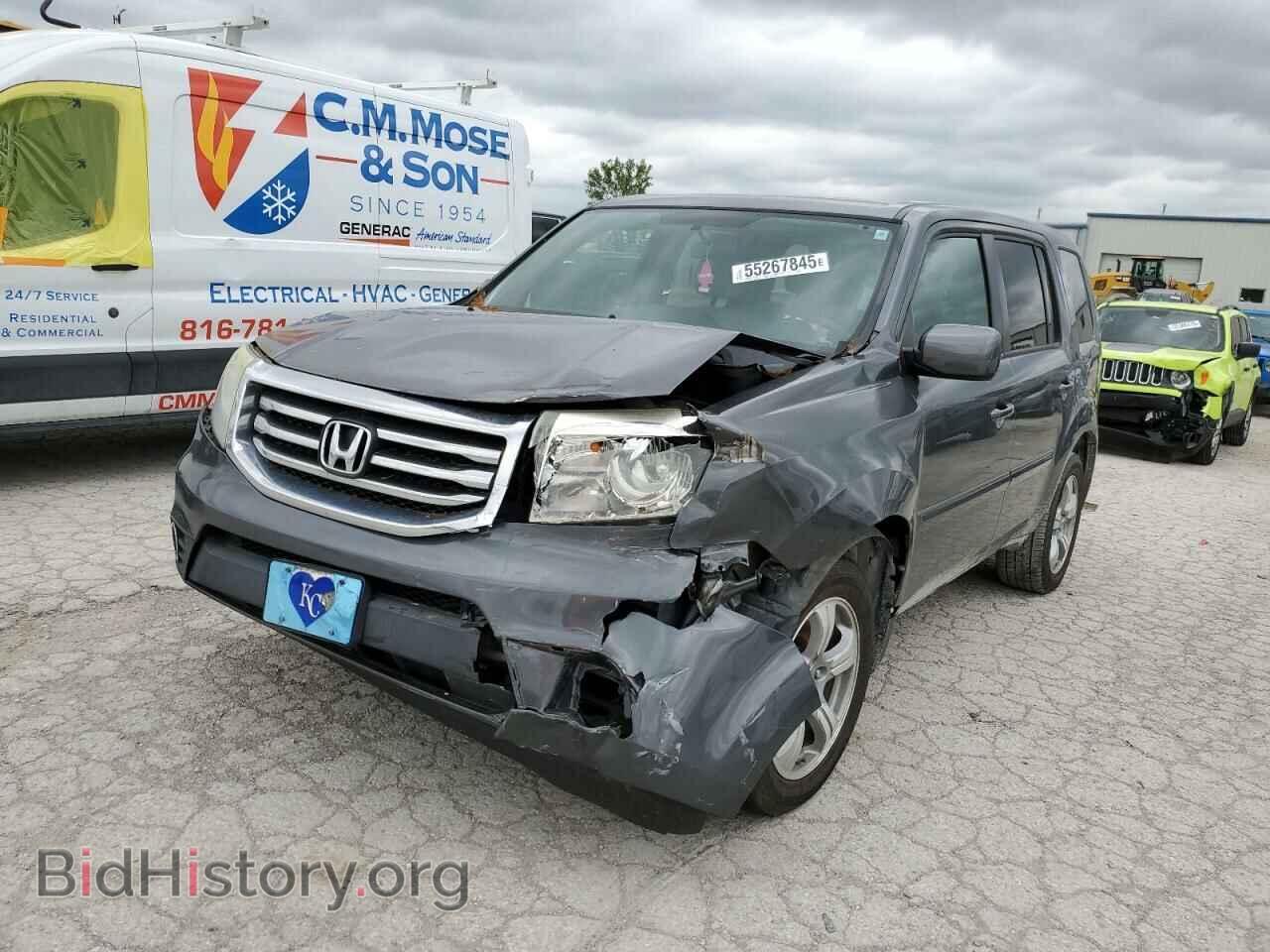 Фотография 5FNYF4H48DB046487 - HONDA PILOT 2013
