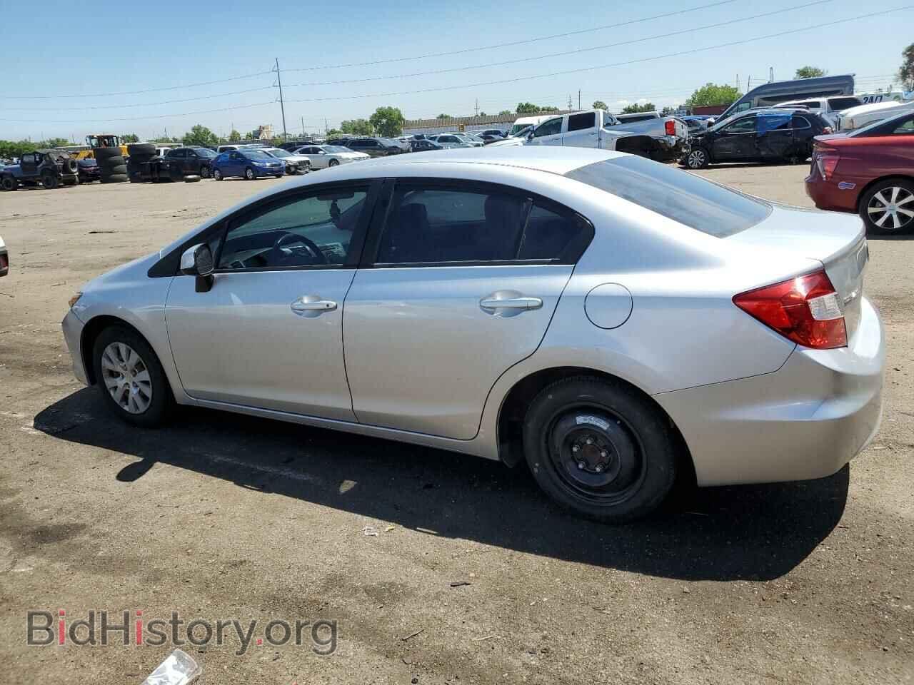 2012 HONDA CIVIC - VIN: 2HGFB2F52CH609496 - Фото 2