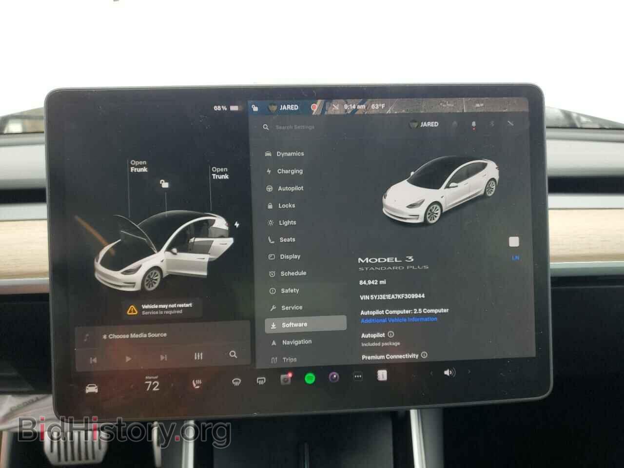 2019 TESLA MODEL 3 - VIN: 5YJ3E1EA7KF309944 - Photo 9