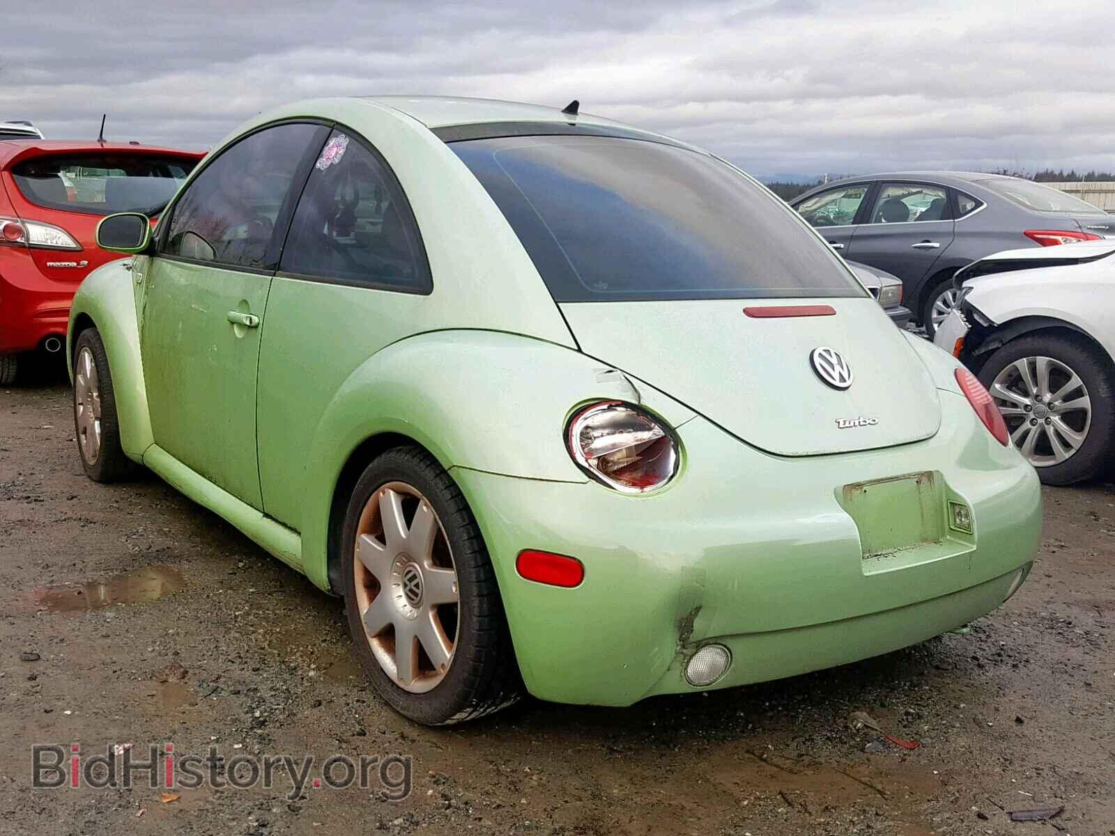 2002 VOLKSWAGEN BEETLE - VIN: 3VWDD21C92M413834 - Фото 3