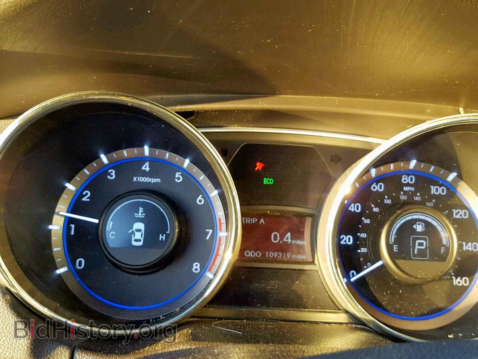 2012 HYUNDAI SONATA - VIN: 5NPEC4AB6CH381509 - Фото 8