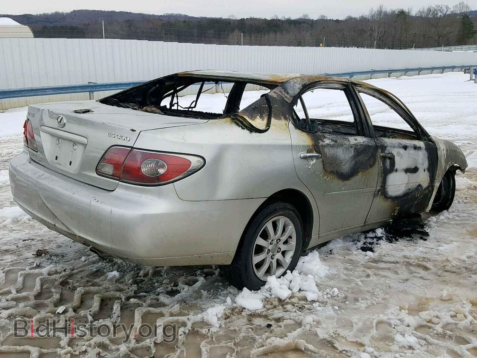 2003 LEXUS ES300 - VIN: JTHBF30G335041668 - Фото 4