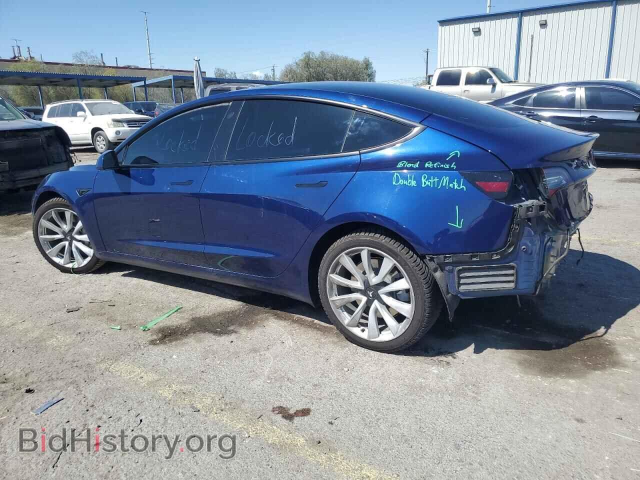 2022 TESLA MODEL 3 - VIN: 5YJ3E1EA5NF374876 - Фото 2