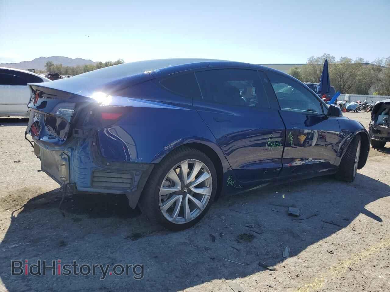2022 TESLA MODEL 3 - VIN: 5YJ3E1EA5NF374876 - Фото 3