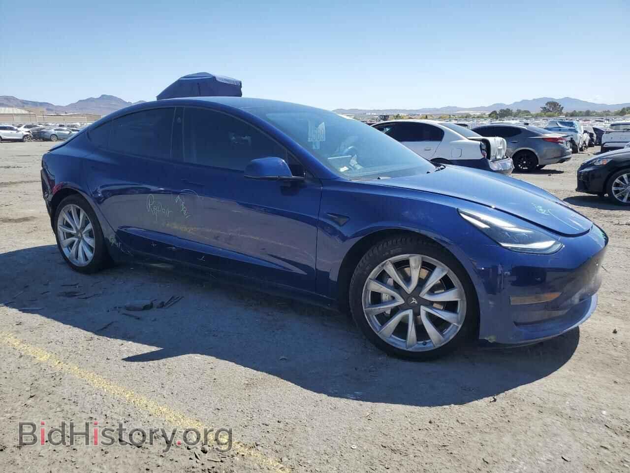 2022 TESLA MODEL 3 - VIN: 5YJ3E1EA5NF374876 - Фото 4