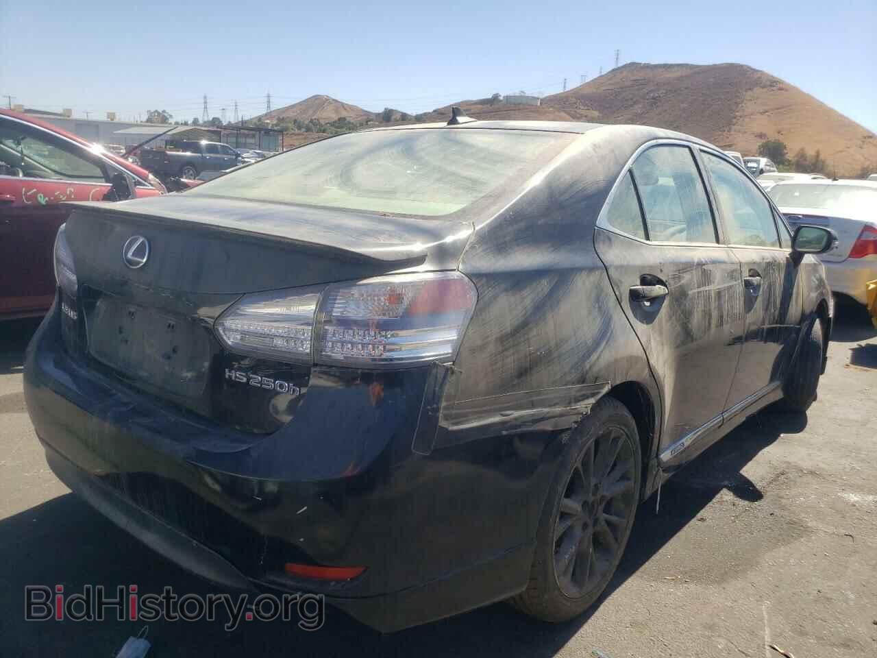 2010 LEXUS HS - VIN: JTHBB1BAXA2004270 - Photo 4