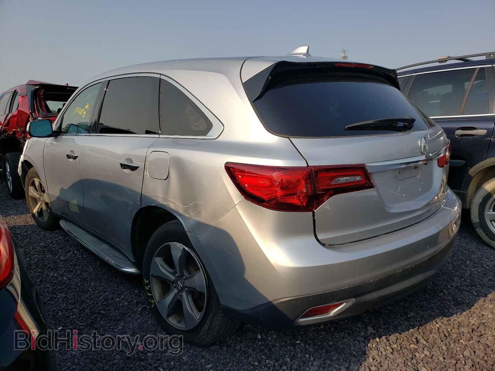 2014 ACURA MDX - VIN: 5FRYD4H28EB028883 - Фото 3