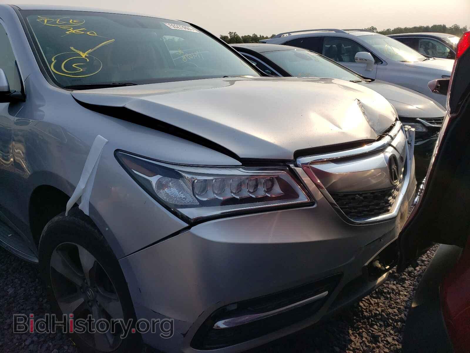 2014 ACURA MDX - VIN: 5FRYD4H28EB028883 - Фото 9