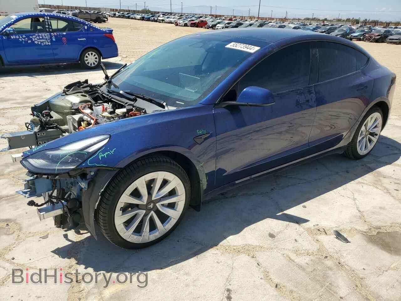 Photo 5YJ3E1EA6PF549705 - TESLA MODEL 3 2023