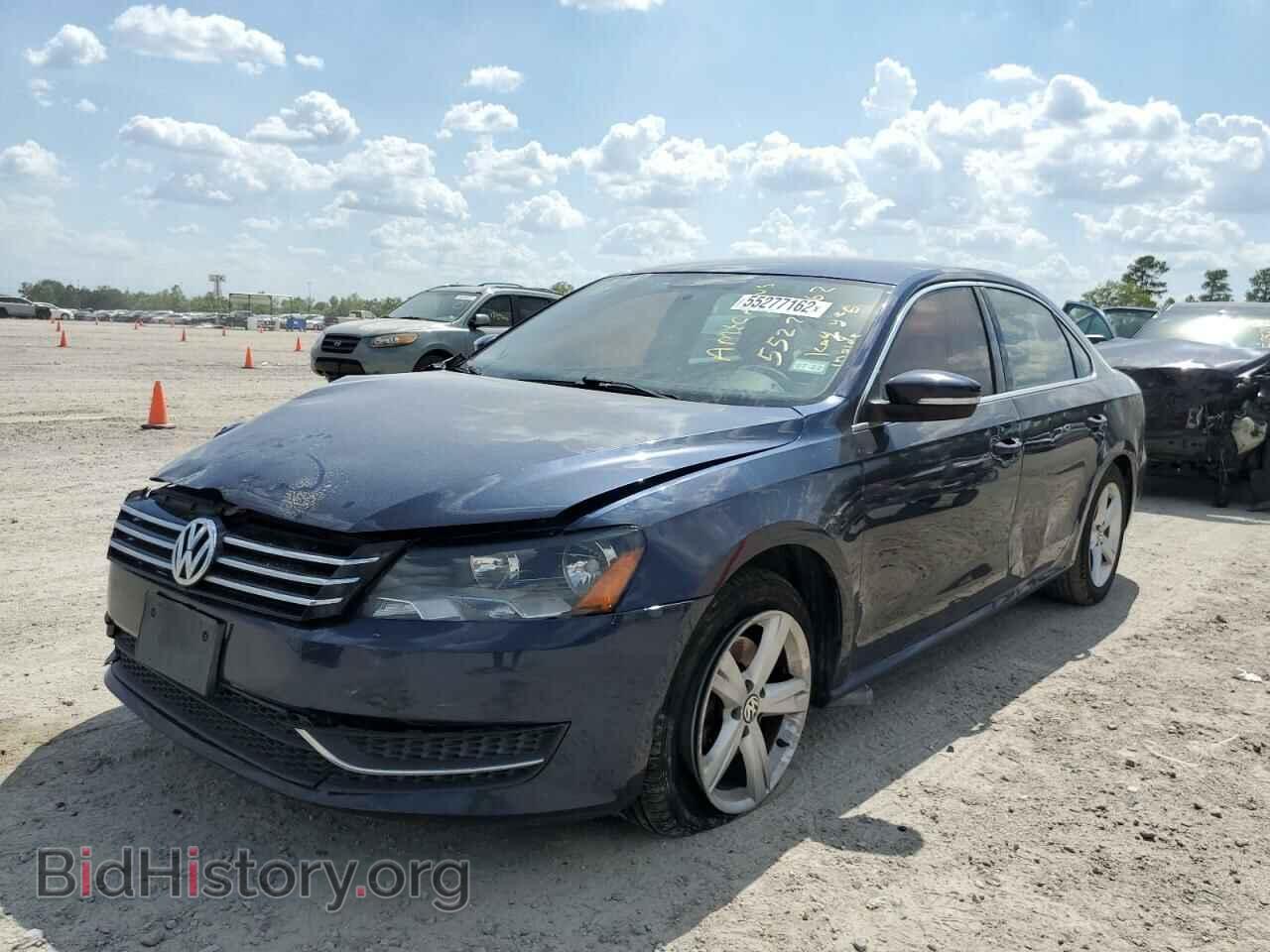 2013 VOLKSWAGEN PASSAT - VIN: 1VWBP7A33DC065769 - Фото 2