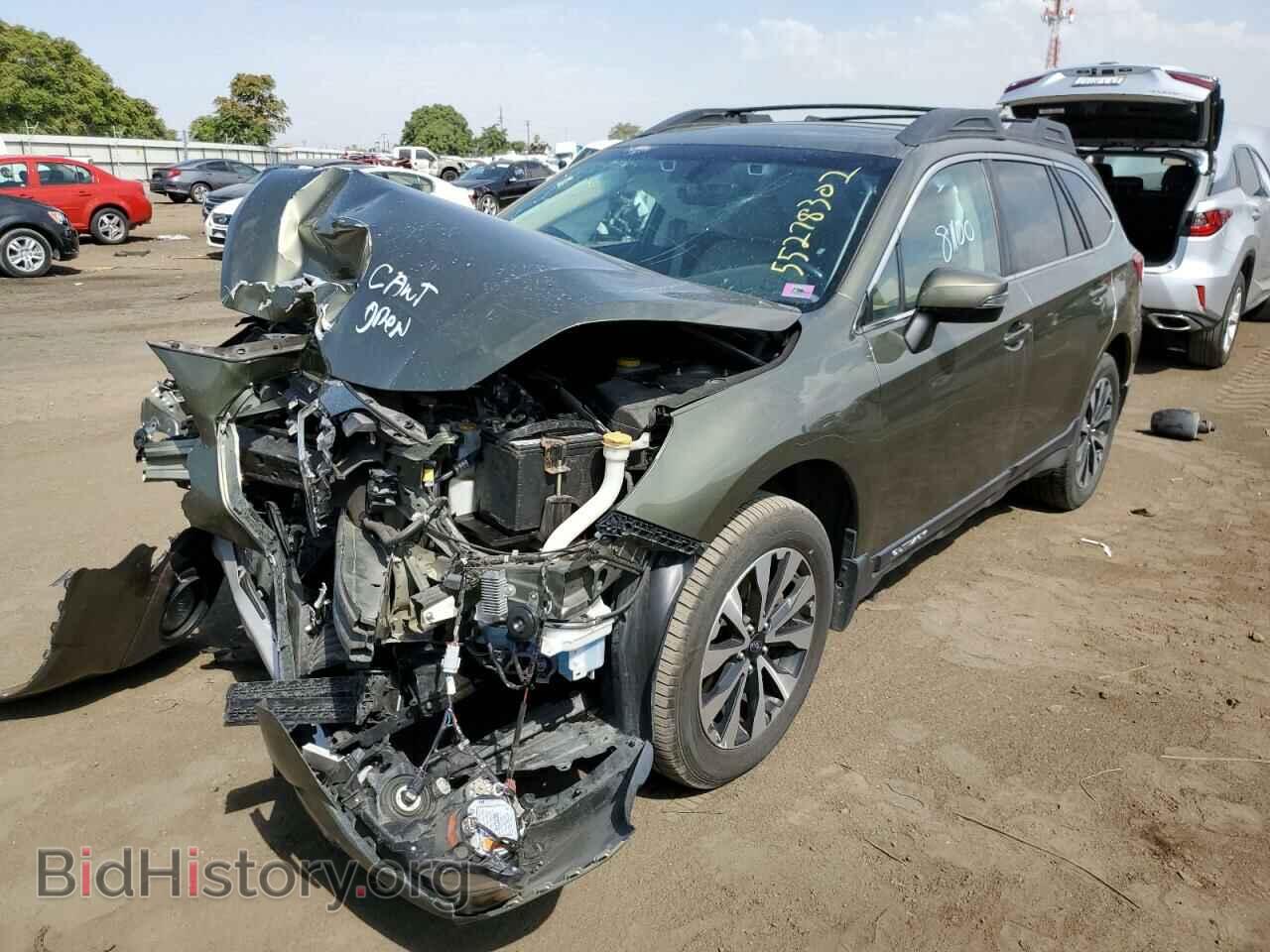 2017 SUBARU OUTBACK - VIN: 4S4BSANC7H3304301 - Фото 2