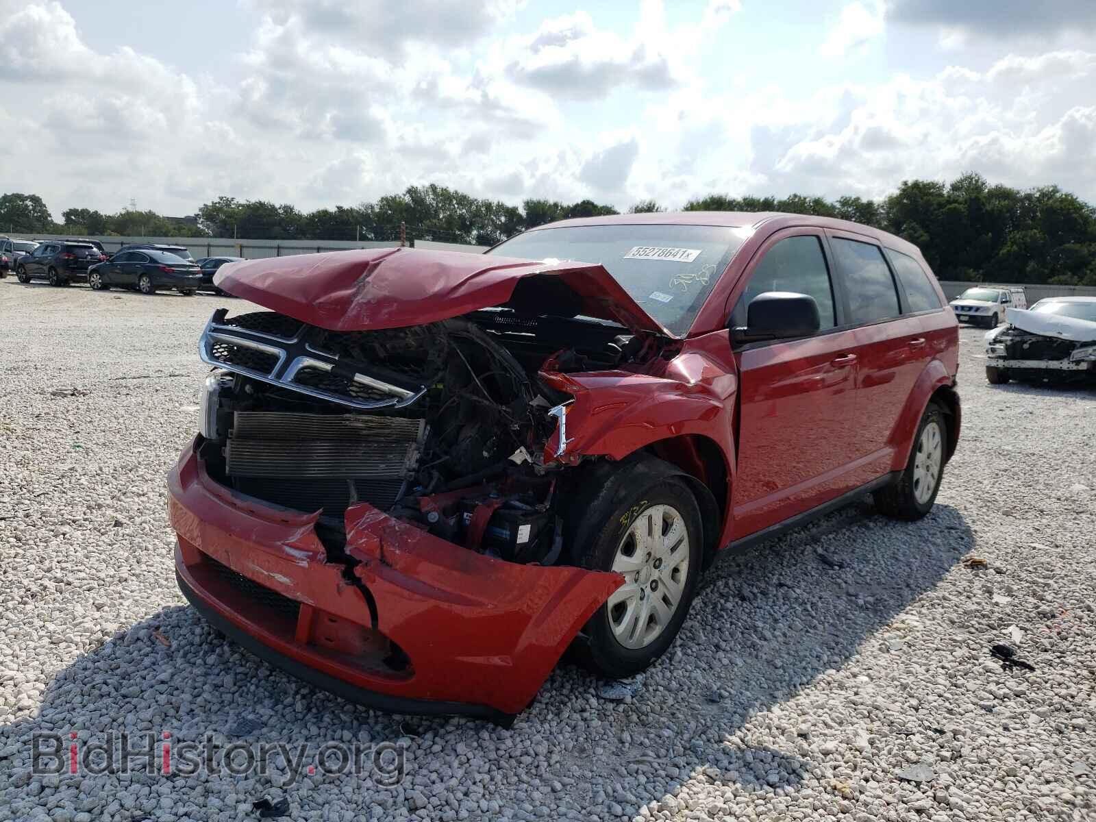 2014 DODGE JOURNEY - VIN: 3C4PDCAB5ET310823 - Фото 2
