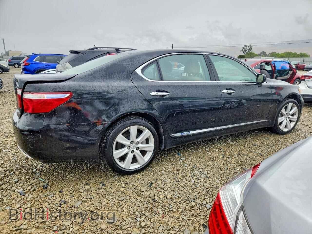 2008 LEXUS LS600 - VIN: JTHDU46F285005593 - Фото 3