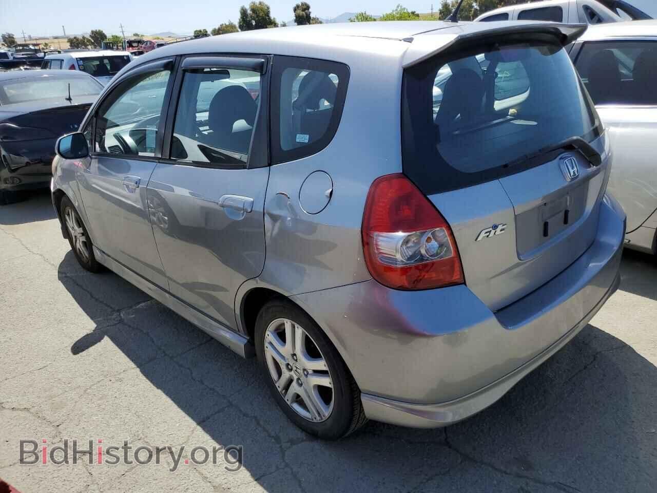 2007 HONDA FIT - VIN: JHMGD38627S056743 - Фото 2