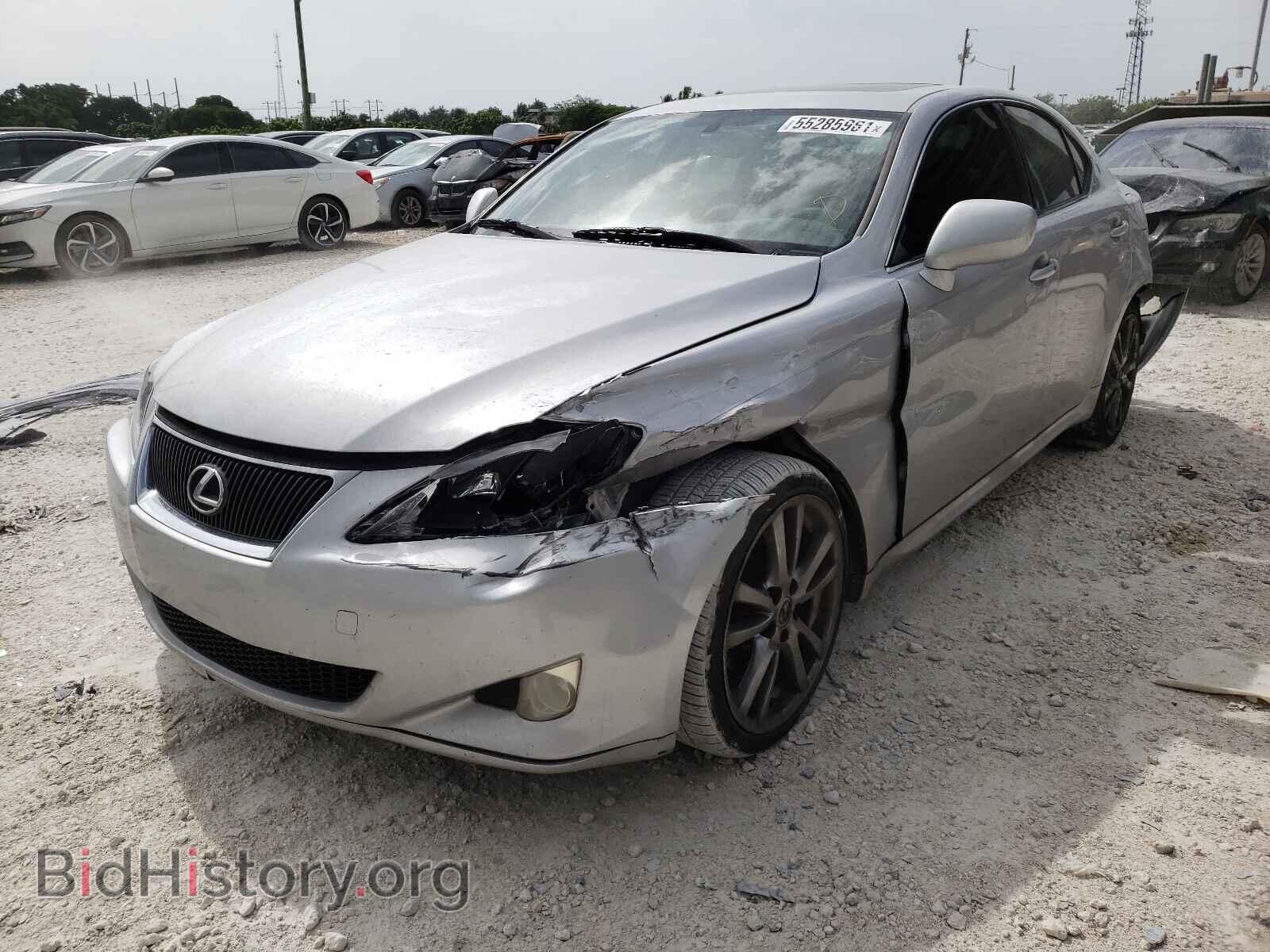 2008 LEXUS IS - VIN: JTHBK262985060167 - Фото 2