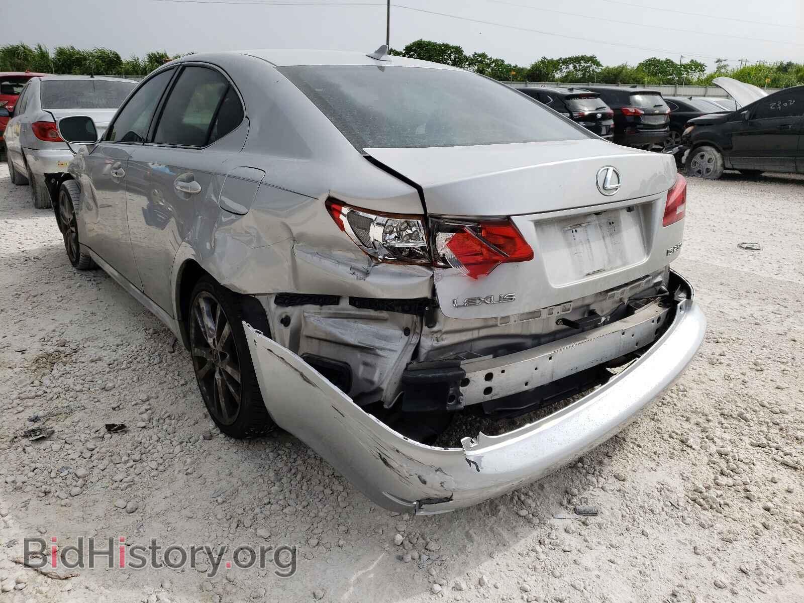 2008 LEXUS IS - VIN: JTHBK262985060167 - Фото 3