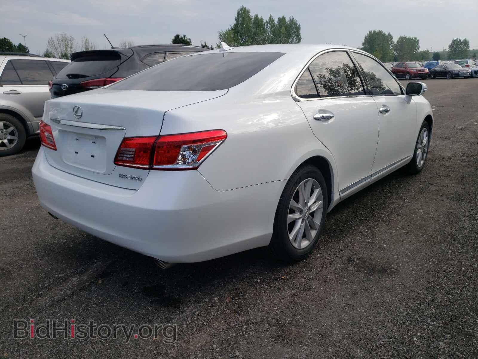 2012 LEXUS ES350 - VIN: JTHBK1EG3C2501096 - Фото 4