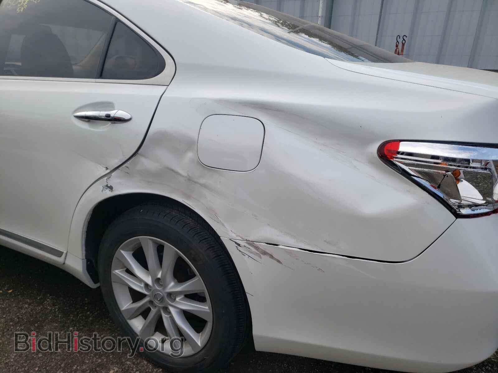 2012 LEXUS ES350 - VIN: JTHBK1EG3C2501096 - Фото 9